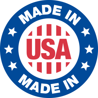 Prostadine Made in USA official certification badge ensuring domestic quality manufacturing