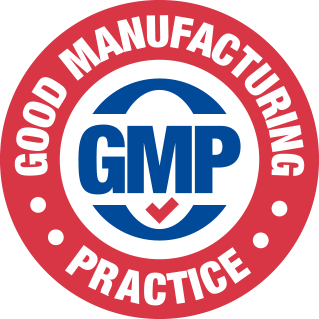 Prostadine GMP certified good manufacturing practices quality assurance badge